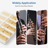 Sovvid 10 Pack Bb Clarinet Reeds, Natural Cane Reeds with