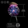 Funtime Gifts Science Museum 5-Inch Sound Reactive Plasma Ball -