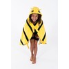 Kidorable Kid's Bee Wing Towel, Yellow, Medium