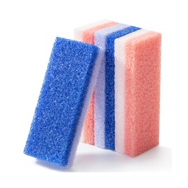 Slick- Pumice Stone for Feet Callus Remover, 4 Pack, 2 Colors, , Foot Scrub for Pedicure, Foot Stone Pumice, Callus Remover for Feet, Foot Callus Remover, Feet Scrubber Dead Skin, Foot Pumice Stone