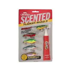 Scented Flicker Shad Tiger Pack - 5CM ASTG