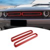 PDKLIN for Challenger Front Grill Mesh Grille Inserts Trim Cover