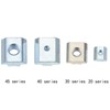 100Pcs 2020 Series T Slot Sliding Nuts Hammer Nut Block