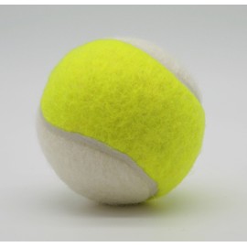 Price's 2 Tone Colour Tennis Balls(1 x White and Yellow)