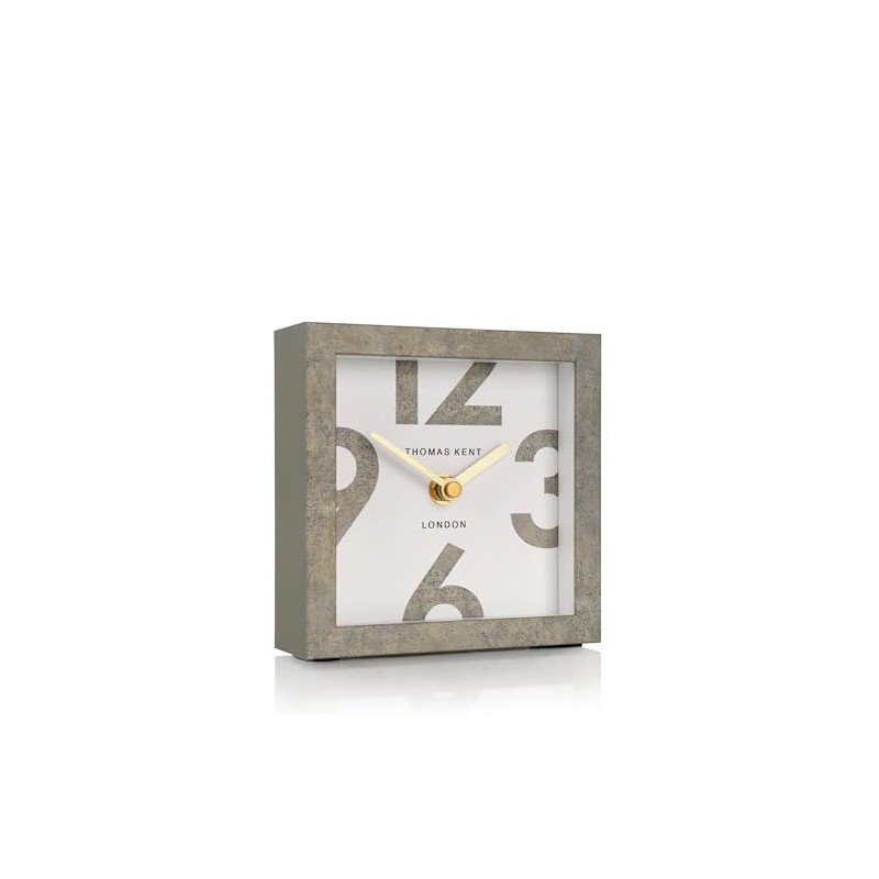 Thomas Kent Nordic Green Square Mantel Clock - Quartz Movement