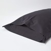 Homescapes Black Oxford Pillowcase 100% Egyptian Cotton 200 Thread Count