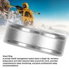 Smart Health Ring Sleep Monitoring Step Counting IP68 Waterproof Rechargeable