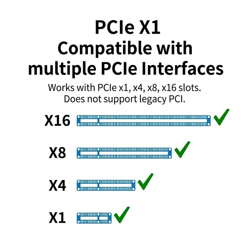 PCIe 3.0 x1 to 6-Port SATA Expansion Card, ASM1166, 6Gbps