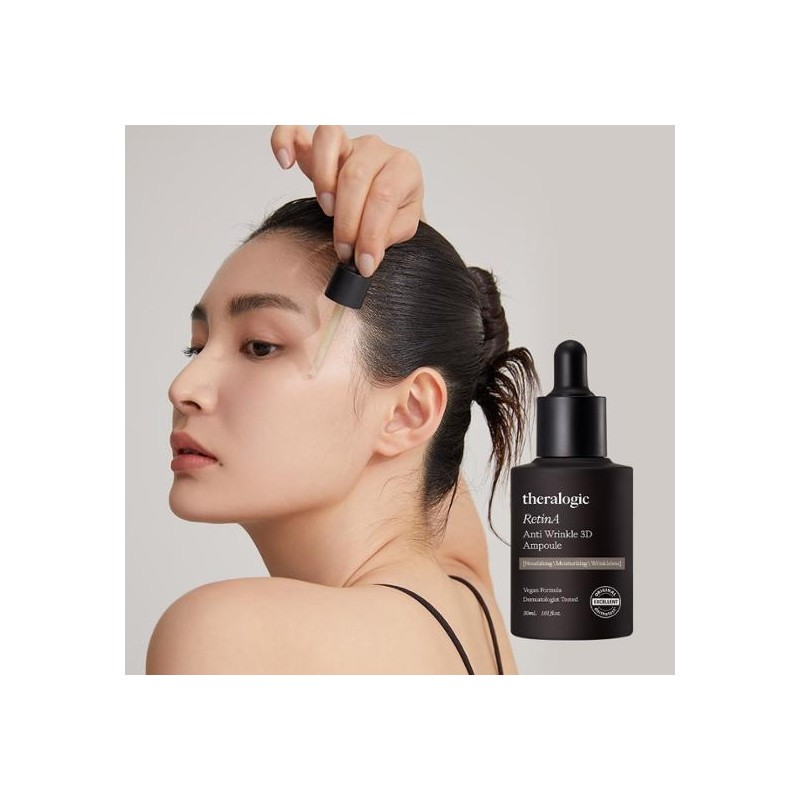 Terralogic Retinol Anti-Wrinkle 3D Pore Ampoule 30ml / 테라로직 레티놀
