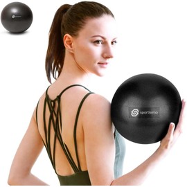 Sportisimo Mini Pelota de Yoga y Pilates de 25 cm, Antideslizante, Ideal para Entrenamiento, Fitness,
