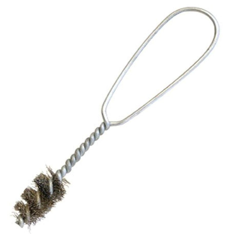 Eastman 1 Inch Copper Fitting Cleaning Brush, Loop Wire Handle,