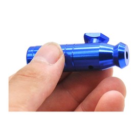 Dispenser for Snuff Dispenser Aluminium / Metal in 7 Colours for Snuff Version 5.0 (Black)