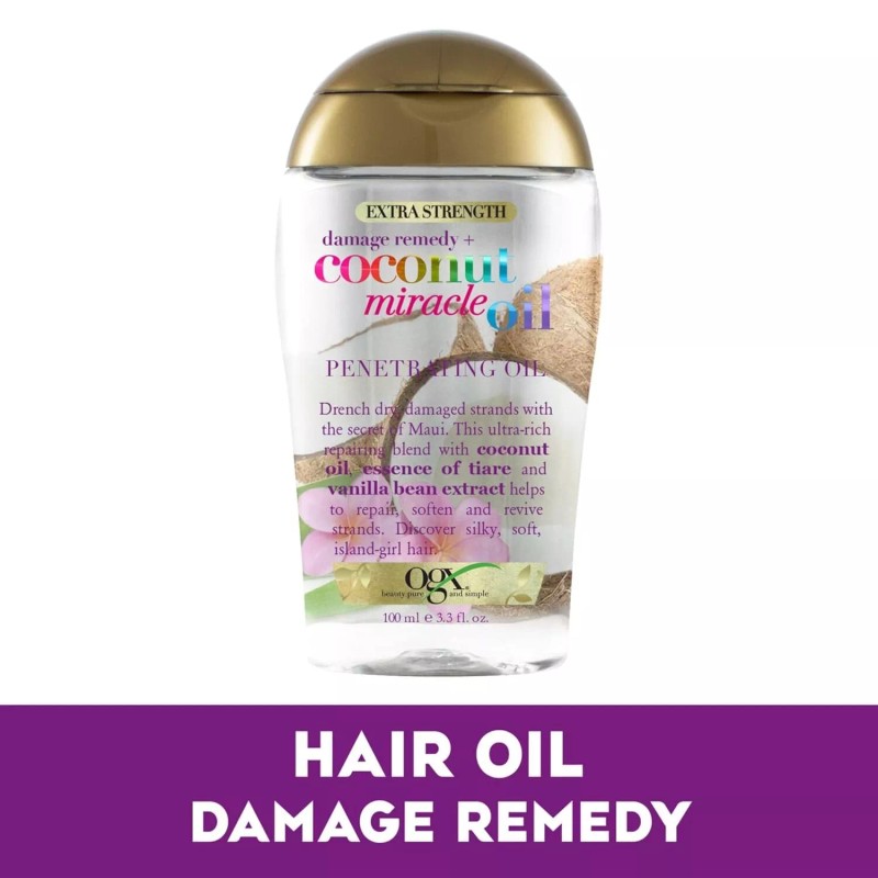 OGX Extra Strength Damage Remedy + Coconut Miracle Oil Penetrating