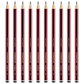 STAEDTLER Tradition Pencil - Drawing Sketching Art - Pack of 10 Pencils - Grade 4H