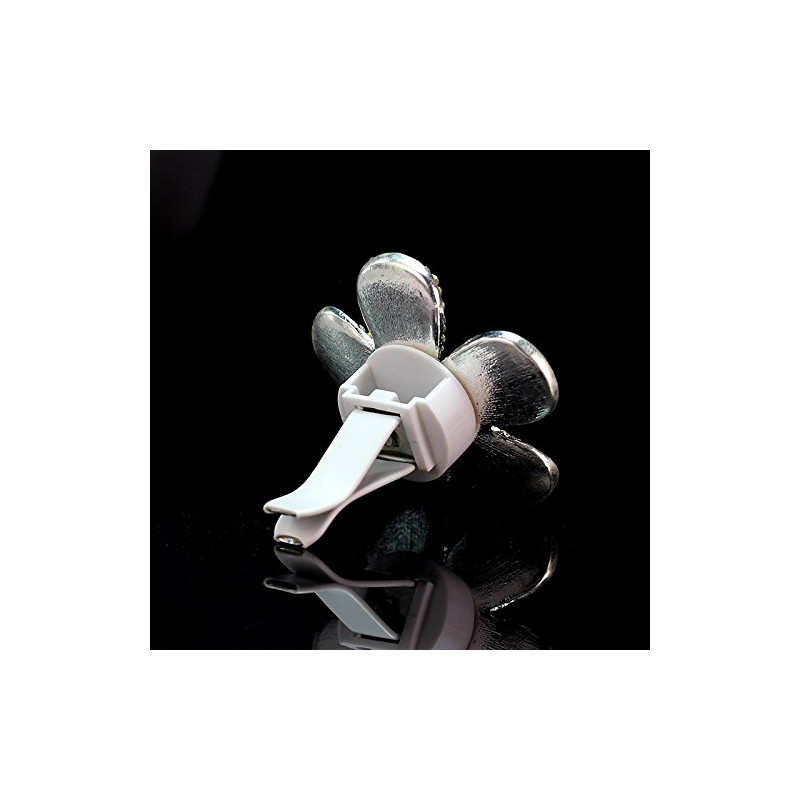 Bestbling Crystal Bling Sparking Car Fragrance Flower Car Diffusser Air