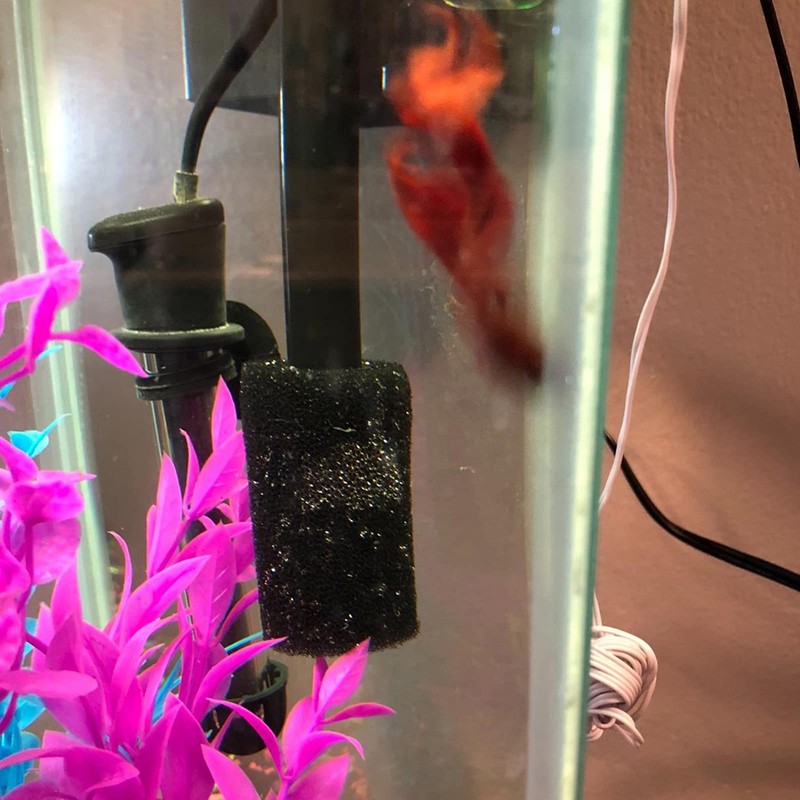 Ailindany 4PCS Pre Filter Sponge Aquarium Filter Foam Sponge Rolls