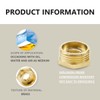 Bwintech 2 Pcs 1/2" Female to 1" Male BSP Thread