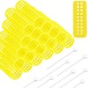 24 Pcs Brush Hair Rollers Mesh Hair Rollers Hair Curlers