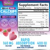 Calcium Supplement Gummies - Sugar Free Calcium Gummy with 400