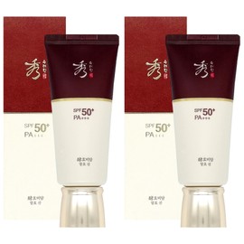 Suryeohan Hyobidam Fermented Sunscreen 100ml x 2 Non-sticky sunscreen / 수려한 효비담 발효 선 100ml x 2개 끈적임 없는 자외선차단제