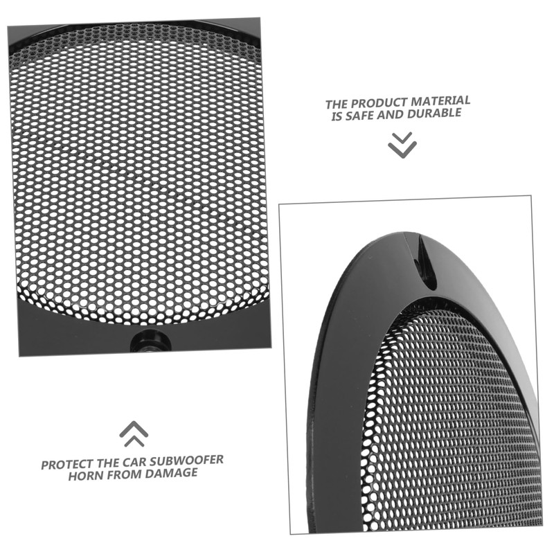 jojofuny 3sets Car Speaker Decorative Cover Speaker Guard Grills for