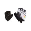 Ziener Coray Men's Cycling Gloves, Short Finger, Breathable, Cushioning, White,