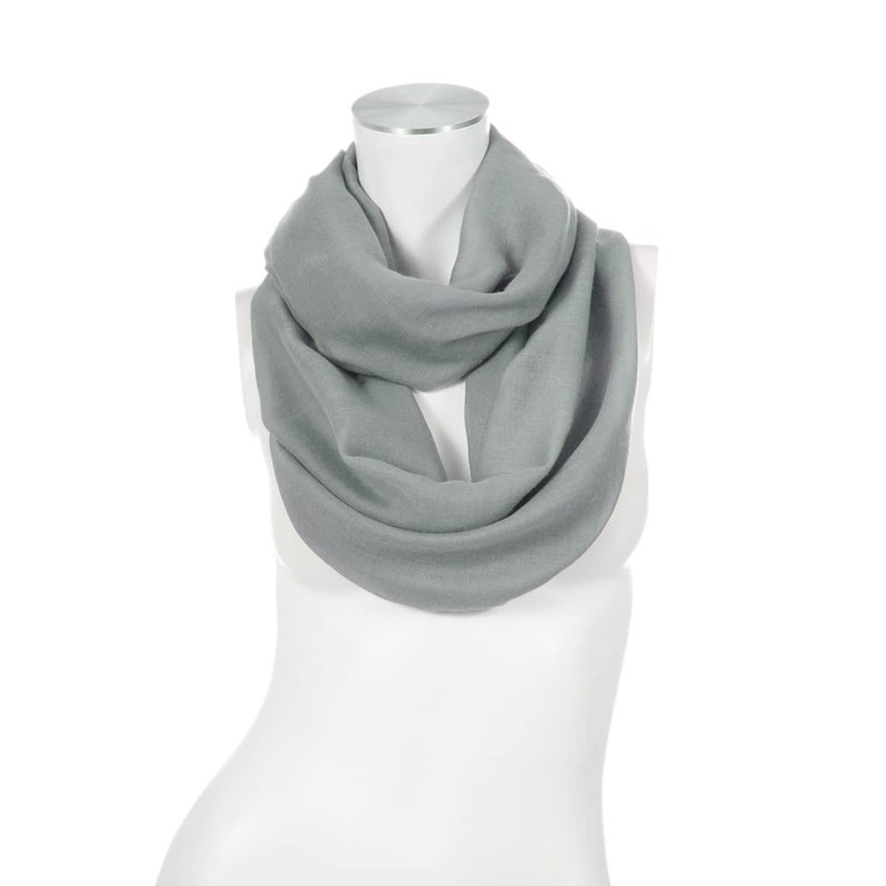 Majea Women’s Narrow Loop Alice Scarf, Spring Shawl, Tube Scarf,