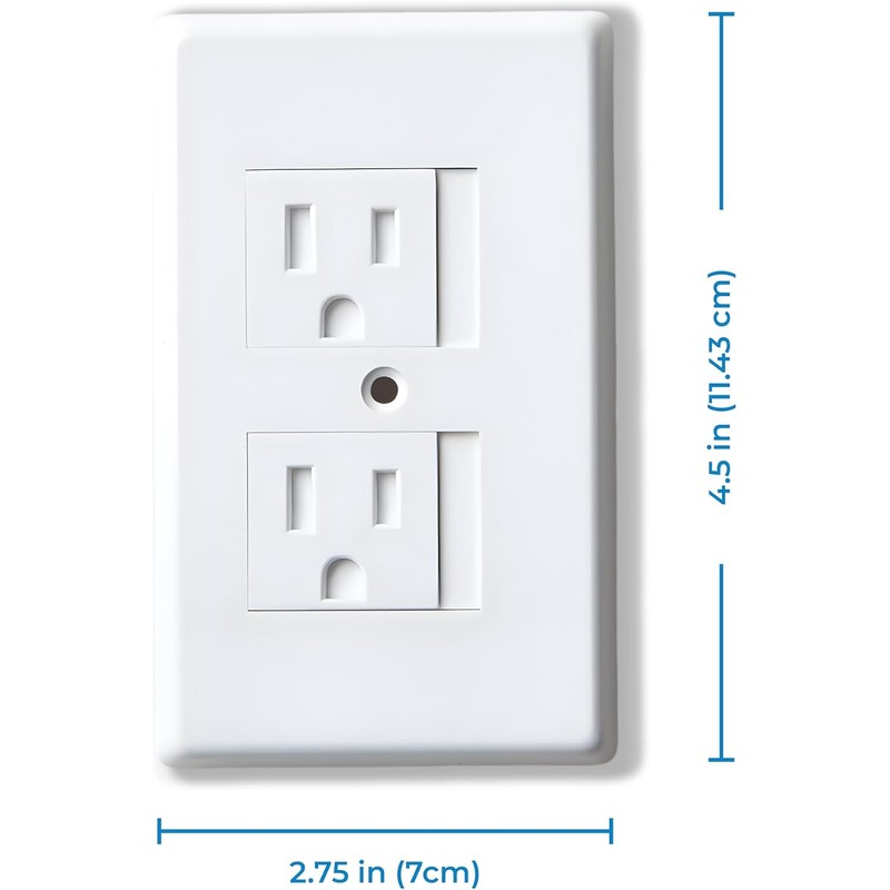 Mommy's Helper - Cubiertas de enchufe eléctrico de cierre automático,