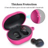 LEFXMOPHY Pink Case Replacement for Kurdene S8 Wireless Earbuds, Silicone