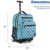 J World New York Sundance Rolling Backpack Girl Boy Roller
