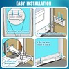 Dreyoo Storm Door Closer Kit Compatible with Andersen/Emco/Larson/40201/Pella, Screen Door