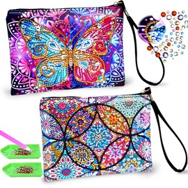 Dazhtu Craft Kits for Kids for 6 7 8 9 10 11 12 Year Olds Girls Birthday Presents, Diamond Art and Crafts for Kids Gifts 6-10 Year Old Girls Toys Diamond Painting Craft Bag Kits Creative Activities