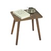 AWASEN Side Table, Small Wood End Table Living Room, Modern