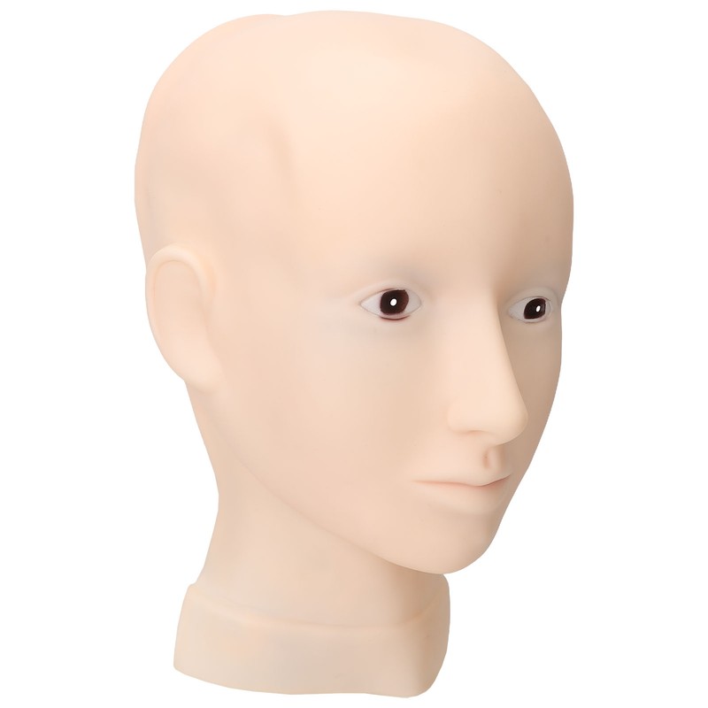 Lash Mannequin Head Safe Soft Silicone High Simulation Makeup Practice