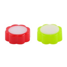 4 Pcs Fingertip Moistener Device Sponge Finger Wet Tool Financial Office Supplies for Casher Counting Cash Money