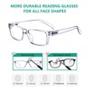 Eyekepper Vintage Reading Glasses for Men - 5 Pack Spring