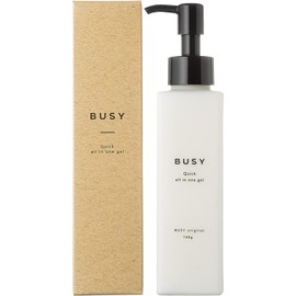 [Japanese Moisture Cream] BUSY Quick All-in-one Gel Skin Care Basic Cosmetics For Morning and Evening Use Time Saving Pump Type All-in-One 150g