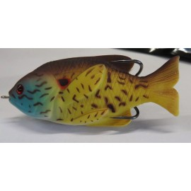 Unbranded 1 New 3-1/2" Sunfish Topwater Fishing Lure  *S5*