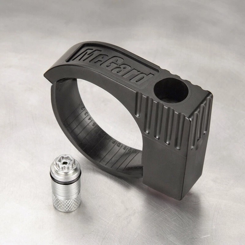 McGard Wheel Access 76029 Tailgate Lock Black Stainless Steel Universal