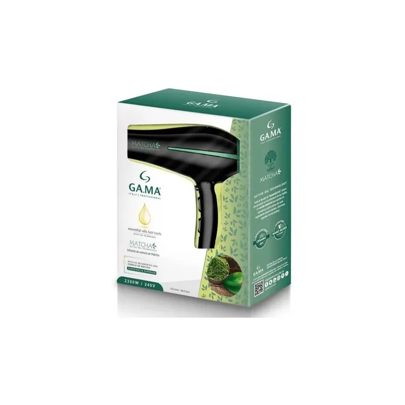 Secadora Cabello Profesional Gama Bora Matcha Cerámica Iónes