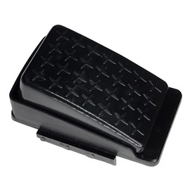 LinkePow 6 Volt 12 Volt Kids Electric Cars Accelerator Foot Pedal Reset Control Switch for Kids Ride On Cars, Electric Battery Remote Tractor Quad Toy Black 6-pin Socket