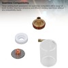 1 Set 5Pcs TIG Welding Torch Glass Cup Electrode Clamp