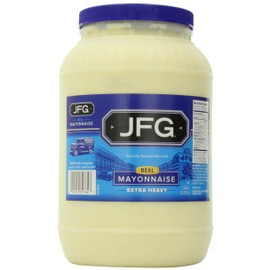JFG Real Mayonnaise, Southern Classic Recipe with Cider Vinegar Fresh Eggs and Spices, Gallon Jar (Pack of 1)