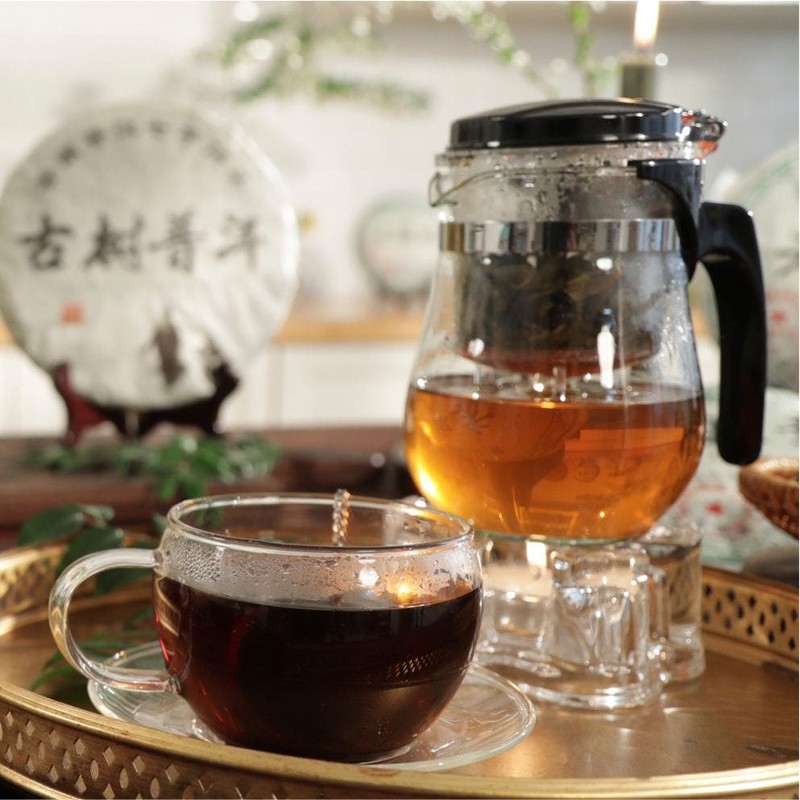 천년고도 세계 명차 운남성 보이차 세트 Thousand-Year-Old Ancient Tea World