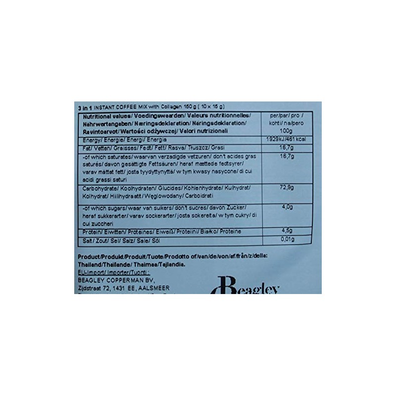 Fitne 3 in 1 Instant Coffee Mix with Collagen -