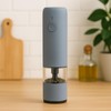 Electric Salt and Pepper Grinder Set – Small, Rechargeable, One-Touch