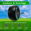 2 Pcs 11x6.00-5 Lawn Mower Tires Flat Free, Zero Turn