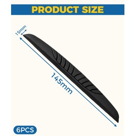 Flaconi 6 Pcs Car Door Protectors Edge Guards,Car Door Edge Protector,Car Door Anti-collision Strip,Car Door Protector,Car Door Buffer Trim Molding,Anti-rub Decorative Strips for All Car Truck Doors