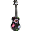 Mahalo MA1-HEBK Art Soprano Ukulele. Heart Graphic
