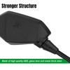 CICMOD Motorcycle Side Rearview Mirrors for Scooter ATV Cruiser Moped,